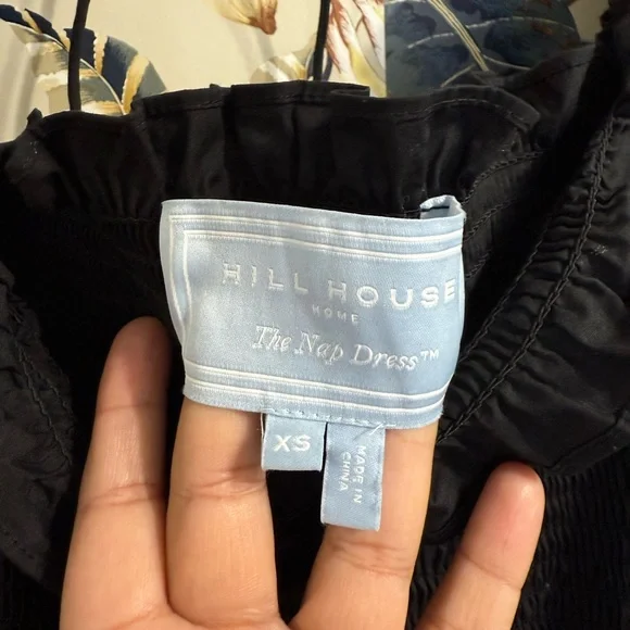 Hill House Nesli Nap Black Maxi Dress xs - Picture 4 of 4